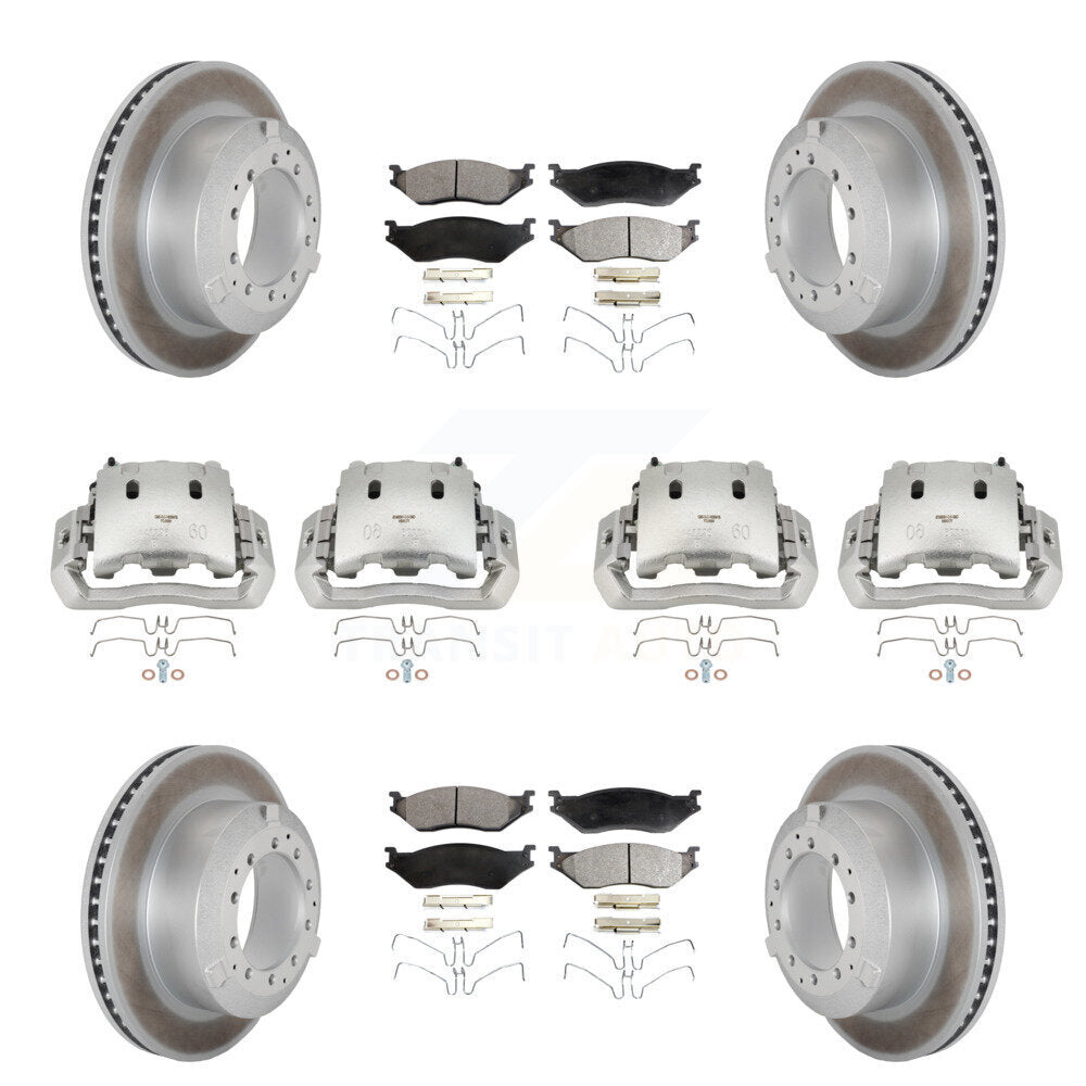 Transit Auto KCG-100933P Disc Brake Kit for 2010-2013 International TerraStar - Front and Rear product image