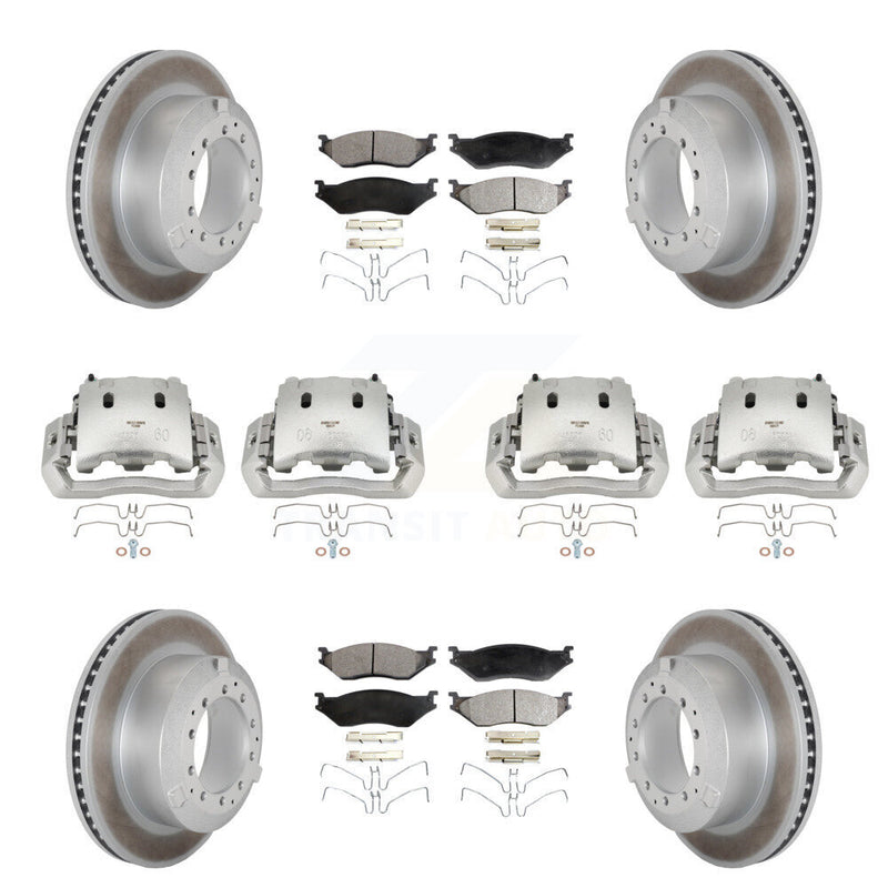 Transit Auto KCG-100933P Disc Brake Kit for 2010-2013 International TerraStar - Front and Rear product image