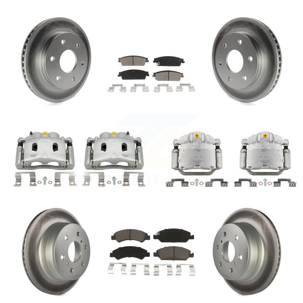 Transit Auto KCG-100934C Disc Brake Kit for 2007 GMC Sierra 1500 - Front and Rear product image