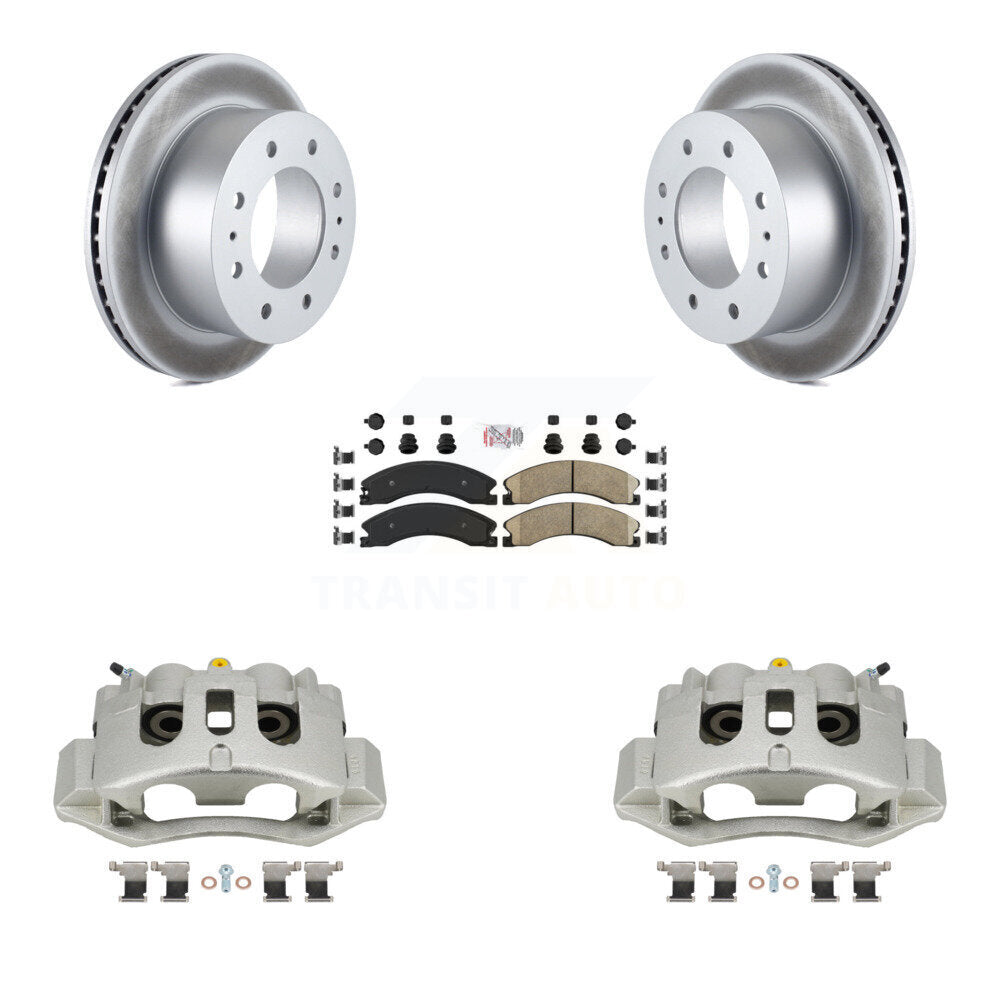 Transit Auto KCG-100934N Disc Brake Kit for 2011-2019 Chevrolet Suburban 3500 HD, Chevrolet Silverado 2500 HD, Chevrolet Silverado 3500 HD & more - Rear product image