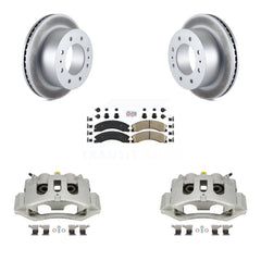 Transit Auto KCG-100934N Disc Brake Kit for 2011-2019 Chevrolet Suburban 3500 HD, Chevrolet Silverado 2500 HD, Chevrolet Silverado 3500 HD & more - Rear product image