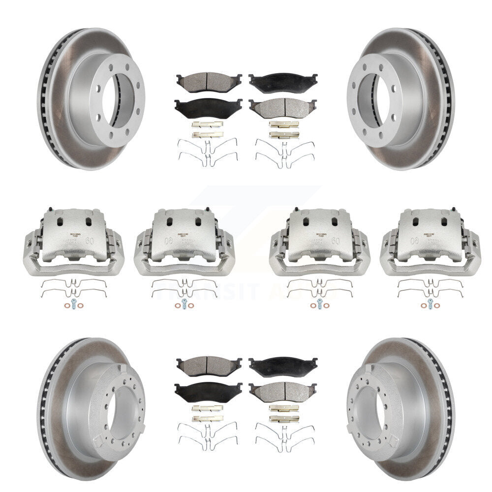 Transit Auto KCG-100934P Disc Brake Kit for 2005-2009 Ford F-450 Super Duty - Front and Rear product image