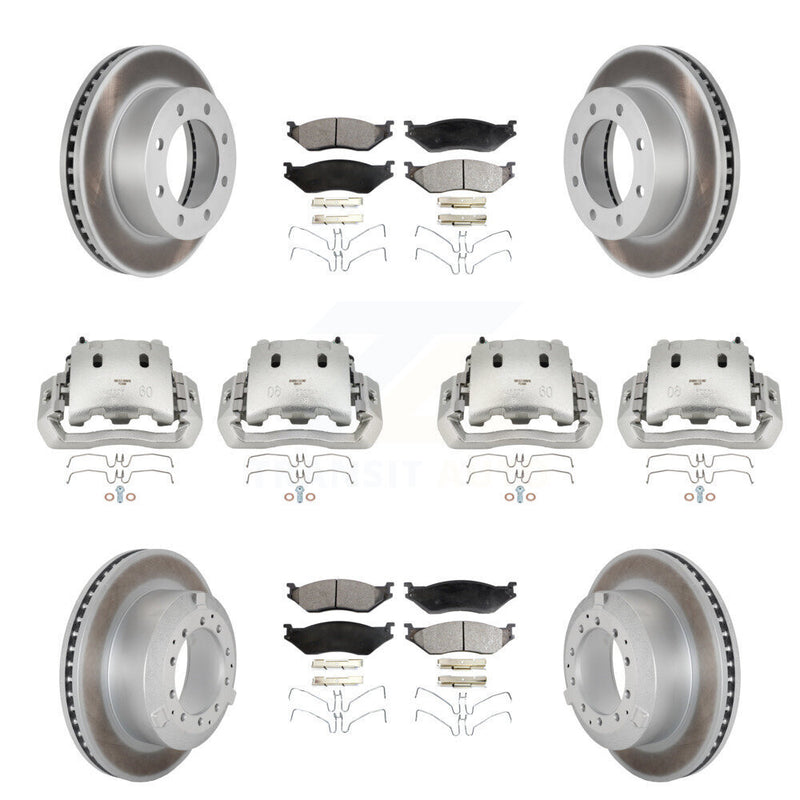Transit Auto KCG-100934P Disc Brake Kit for 2005-2009 Ford F-450 Super Duty - Front and Rear product image