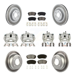 Transit Auto KCG-100934S Disc Brake Kit for 2015 Hyundai Tucson - Front and Rear product image