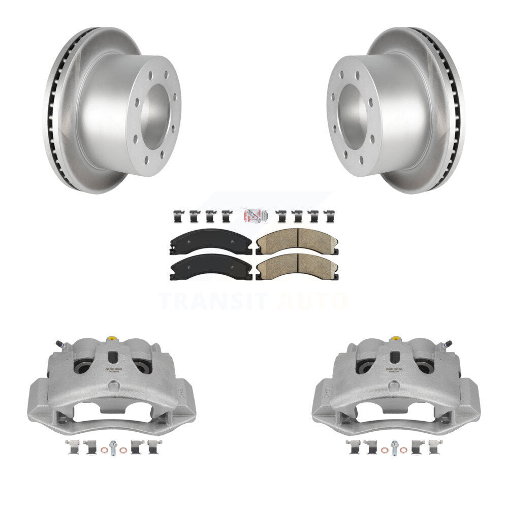 Transit Auto KCG-100935N Disc Brake Kit for 2011-2019 Chevrolet Silverado 3500 HD, GMC Sierra 3500 HD - Rear product image