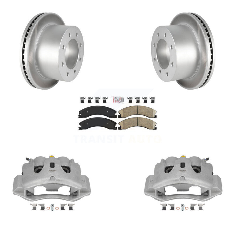 Transit Auto KCG-100935N Disc Brake Kit for 2011-2019 Chevrolet Silverado 3500 HD, GMC Sierra 3500 HD - Rear product image