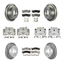 Transit Auto KCG-100935T Disc Brake Kit for 1999-2013 Chevrolet Suburban 2500, GMC Yukon XL 2500, Chevrolet Silverado 2500 HD & more - Front and Rear product image