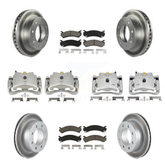 Transit Auto KCG-100936C Disc Brake Kit for 1999-2013 Chevrolet Suburban 2500, GMC Yukon XL 2500, Chevrolet Silverado 2500 HD & more - Front and Rear product image