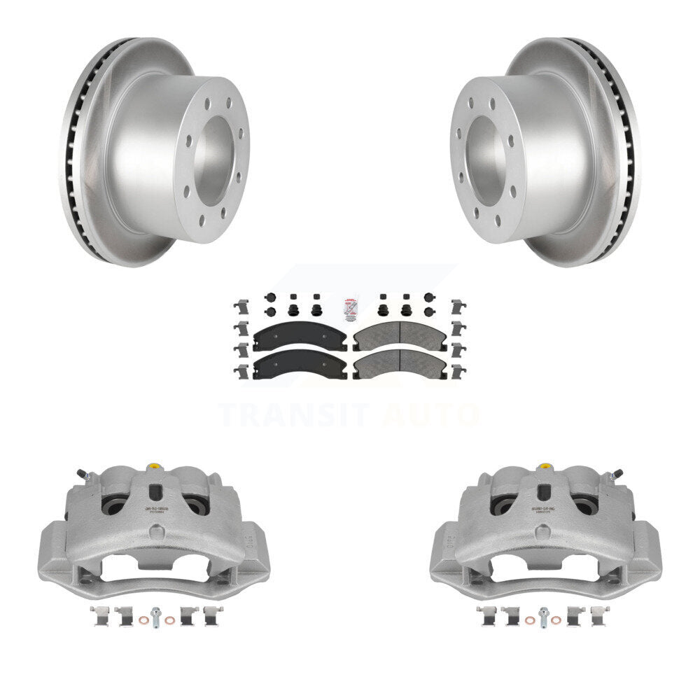 Transit Auto KCG-100936N Disc Brake Kit for 2011-2019 Chevrolet Silverado 3500 HD, GMC Sierra 3500 HD - Rear product image