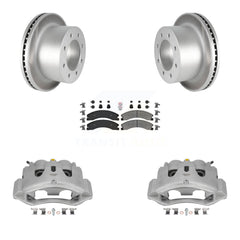 Transit Auto KCG-100936N Disc Brake Kit for 2011-2019 Chevrolet Silverado 3500 HD, GMC Sierra 3500 HD - Rear product image
