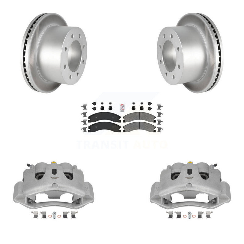 Transit Auto KCG-100936N Disc Brake Kit for 2011-2019 Chevrolet Silverado 3500 HD, GMC Sierra 3500 HD - Rear product image