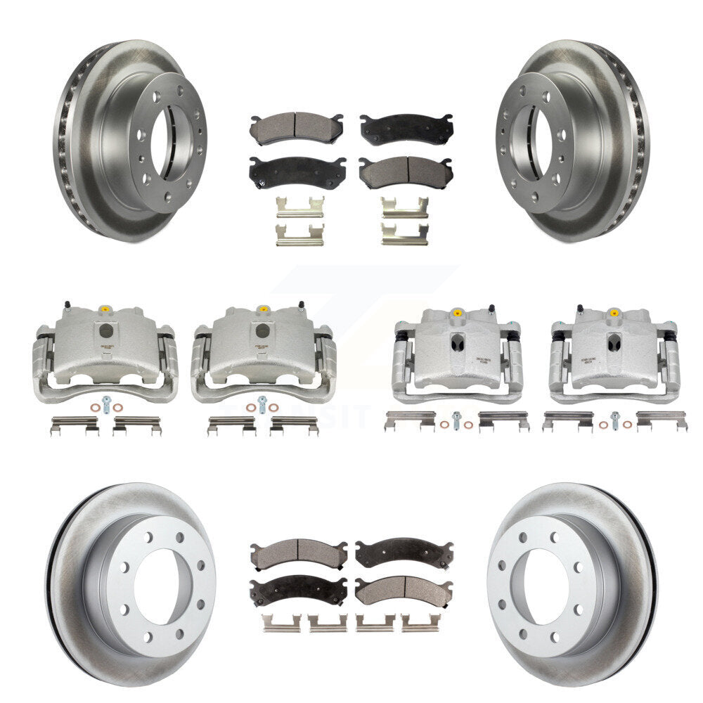 Transit Auto KCG-100936T Disc Brake Kit for 1999-2009 Chevrolet Silverado 1500 HD Classic, Chevrolet Suburban 2500, GMC Sierra 1500 HD Classic & more - Front and Rear product image
