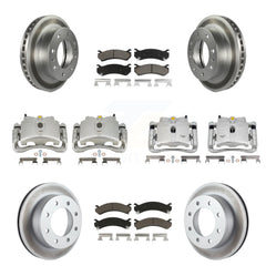 Transit Auto KCG-100937C Disc Brake Kit for 1999-2009 Chevrolet Silverado 1500 HD Classic, Chevrolet Suburban 2500, GMC Sierra 1500 HD Classic & more - Front and Rear product image