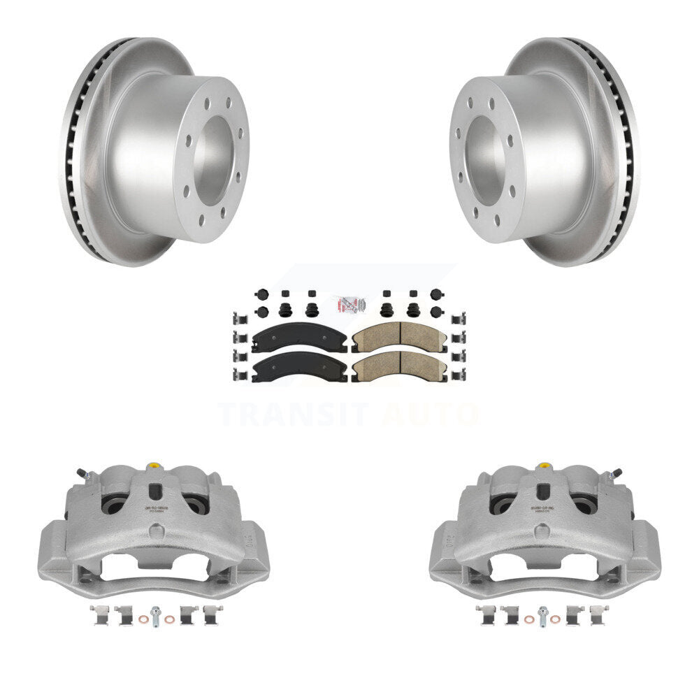 Transit Auto KCG-100937N Disc Brake Kit for 2011-2019 Chevrolet Silverado 3500 HD, GMC Sierra 3500 HD - Rear product image