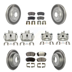 Transit Auto KCG-100937P Disc Brake Kit for 2015 Hyundai Sonata - Front and Rear product image