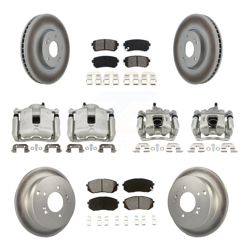 Transit Auto KCG-100937S Disc Brake Kit for 2016 Kia Sportage - Front and Rear product image