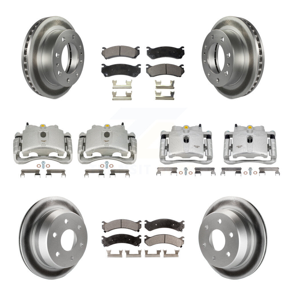 Transit Auto KCG-100937T Disc Brake Kit for 2003 Chevrolet Silverado 2500, Chevrolet Silverado 2500 HD, Chevrolet Suburban 2500 & more - Front and Rear product image