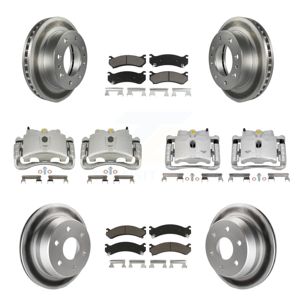 Transit Auto KCG-100938C Disc Brake Kit for 2003 Chevrolet Silverado 2500, Chevrolet Silverado 2500 HD, Chevrolet Suburban 2500 & more - Front and Rear product image