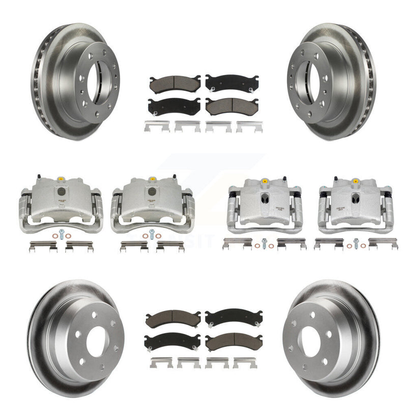 Transit Auto KCG-100938C Disc Brake Kit for 2003 Chevrolet Silverado 2500, Chevrolet Silverado 2500 HD, Chevrolet Suburban 2500 & more - Front and Rear product image