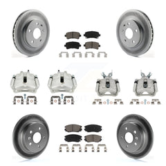 Transit Auto KCG-100939C Disc Brake Kit for 2013 Chevrolet Malibu - Front and Rear product image