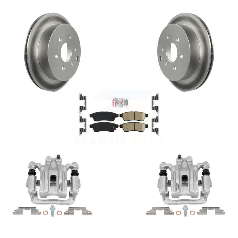 Transit Auto KCG-100940N Disc Brake Kit for 2005-2022 Suzuki Equator, Nissan Xterra, Nissan Frontier - Rear product image
