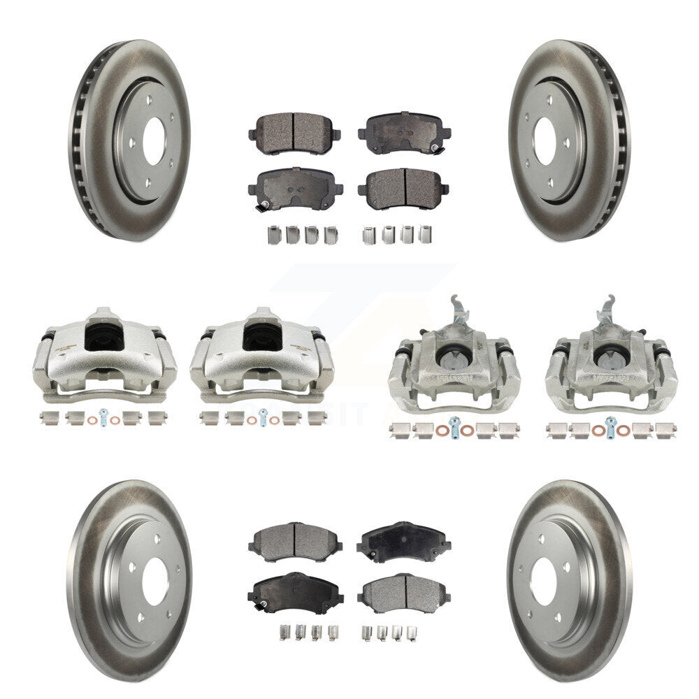 Transit Auto KCG-100940T Disc Brake Kit for 2009-2011 Dodge Journey - Front and Rear product image