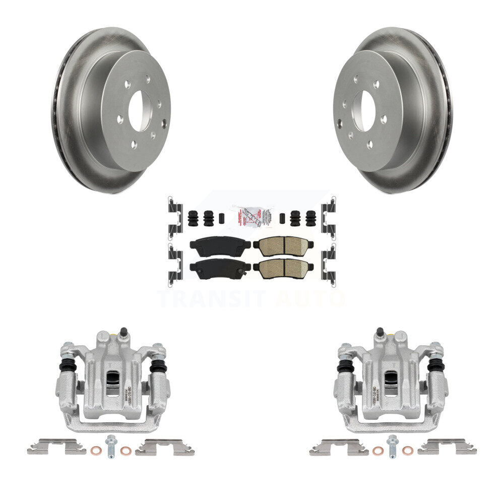 Transit Auto KCG-100941N Disc Brake Kit for 2005-2022 Suzuki Equator, Nissan Xterra, Nissan Frontier - Rear product image