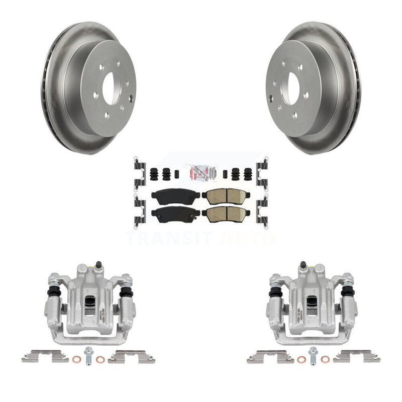 Transit Auto KCG-100941N Disc Brake Kit for 2005-2022 Suzuki Equator, Nissan Xterra, Nissan Frontier - Rear product image