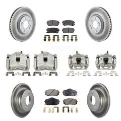 Transit Auto KCG-100941P Disc Brake Kit for 2016 Hyundai Tucson - Front and Rear product image