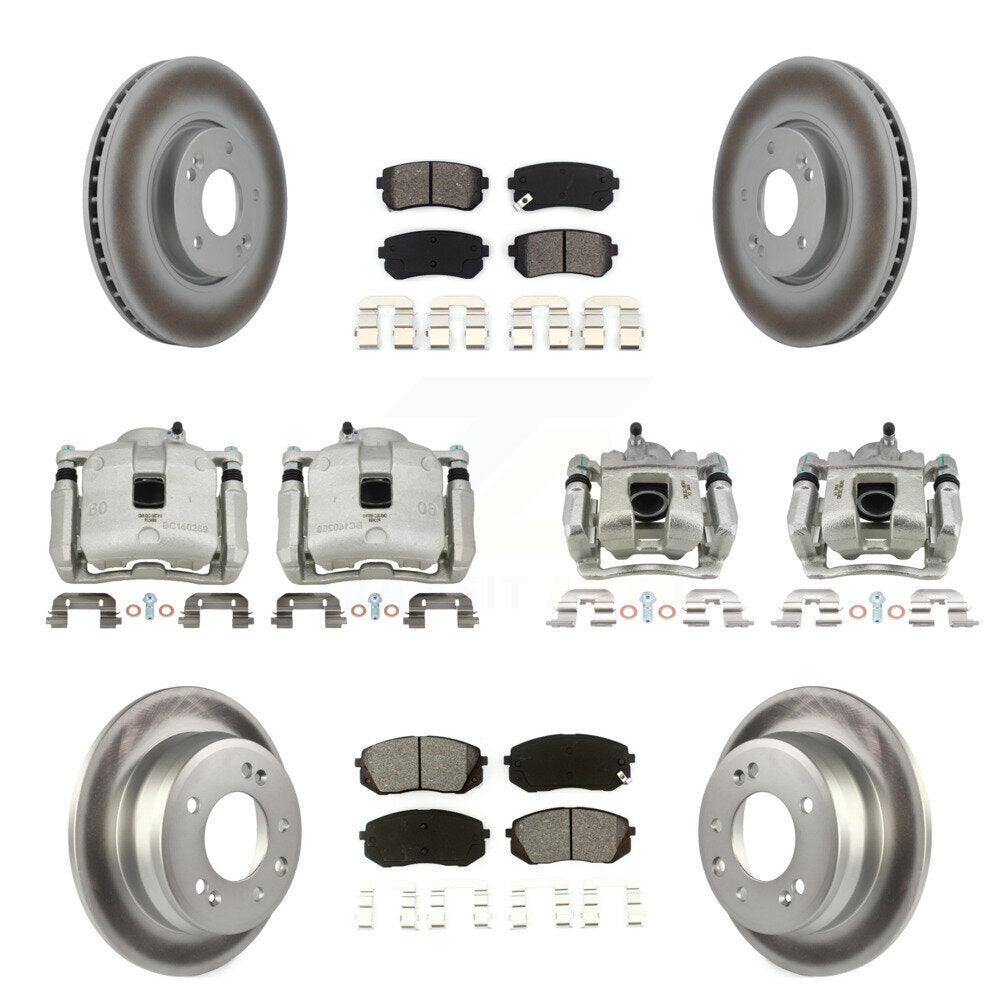 Transit Auto KCG-100941S Disc Brake Kit for 2016 Kia Sportage - Front and Rear product image