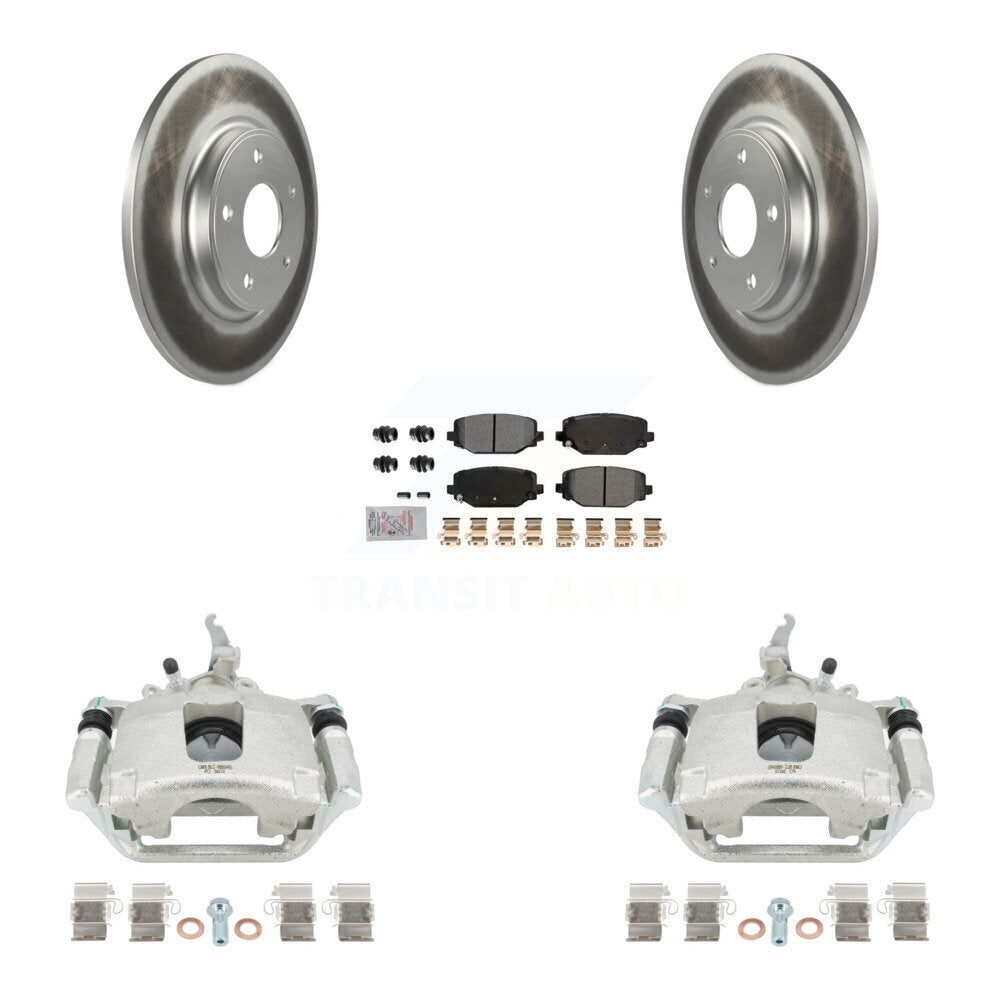 Transit Auto KCG-100942N Disc Brake Kit for 2014-2020 Dodge Journey - Rear product image