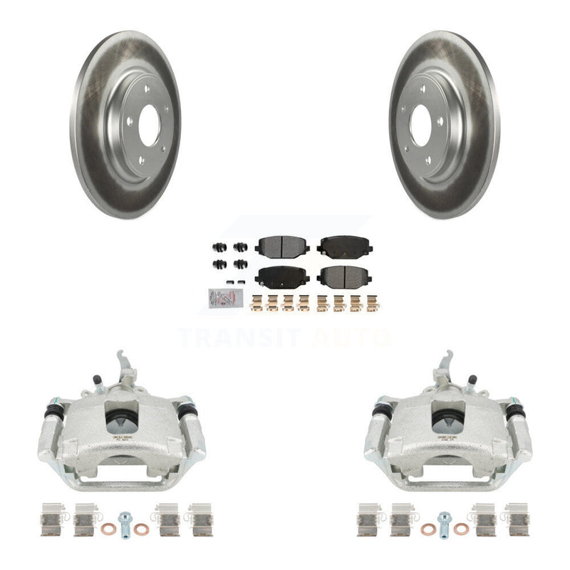 Transit Auto KCG-100942N Disc Brake Kit for 2014-2020 Dodge Journey - Rear product image