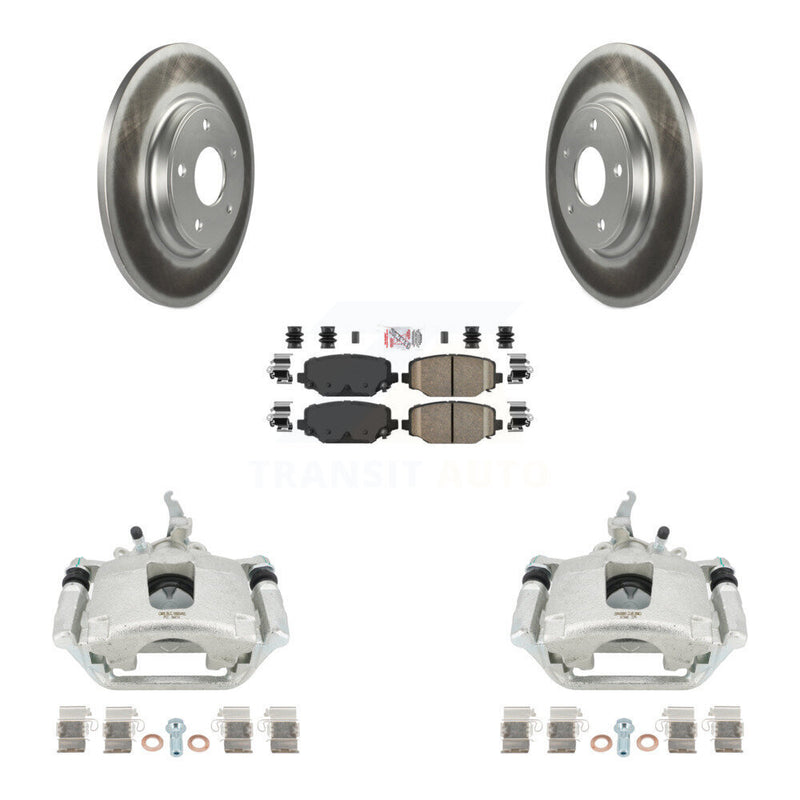 Transit Auto KCG-100943N Disc Brake Kit for 2014-2020 Dodge Journey - Rear product image