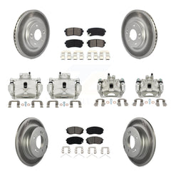 Transit Auto KCG-100943S Disc Brake Kit for 2016 Hyundai Sonata - Front and Rear product image