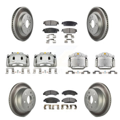 Transit Auto KCG-100943T Disc Brake Kit for 2007 Cadillac Escalade, Cadillac Escalade ESV, Cadillac Escalade EXT & more - Front and Rear product image
