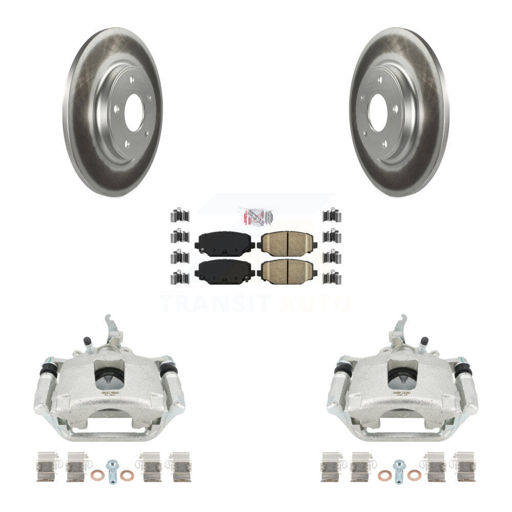 Transit Auto KCG-100944N Disc Brake Kit for 2014-2020 Dodge Journey - Rear product image