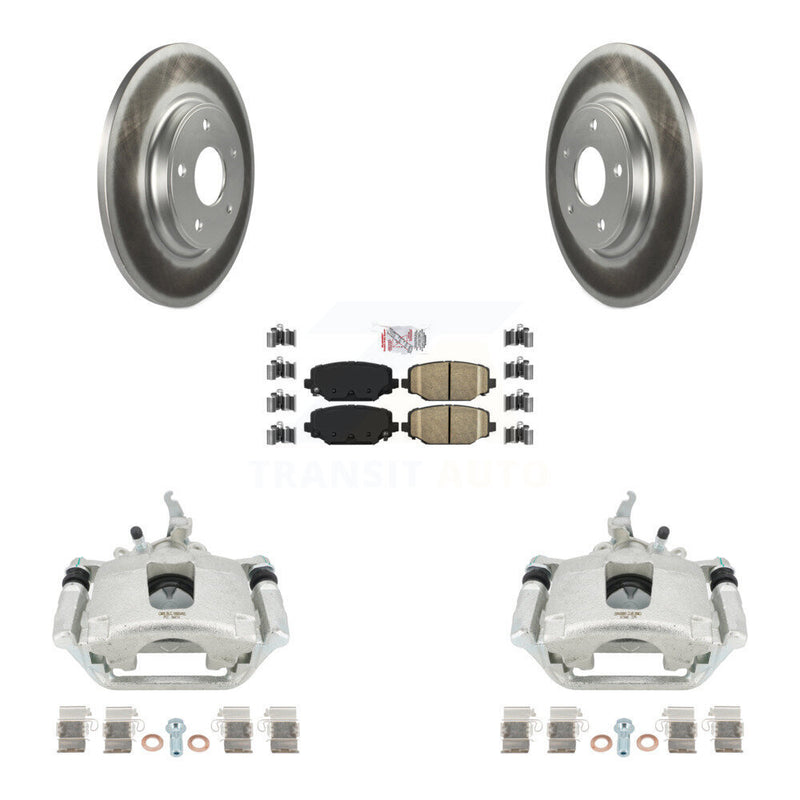 Transit Auto KCG-100944N Disc Brake Kit for 2014-2020 Dodge Journey - Rear product image