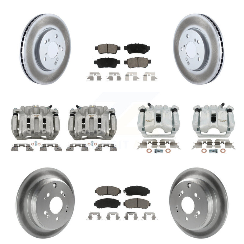 Transit Auto KCG-100945C Disc Brake Kit for 2005-2010 Honda Odyssey - Front and Rear product image