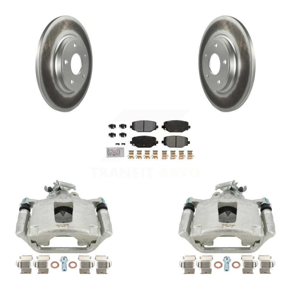 Transit Auto KCG-100945N Disc Brake Kit for 2017-2020 Dodge Grand Caravan - Rear product image