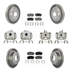 Transit Auto KCG-100945S Disc Brake Kit for 2016-2019 Kia Optima - Front and Rear product image