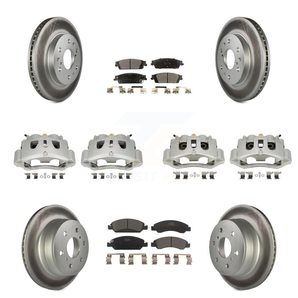 Transit Auto KCG-100945T Disc Brake Kit for 2016 Chevrolet Suburban - Front and Rear product image