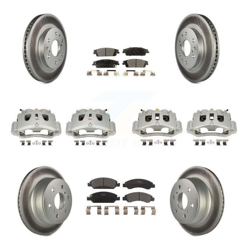 Transit Auto KCG-100945T Disc Brake Kit for 2016 Chevrolet Suburban - Front and Rear product image