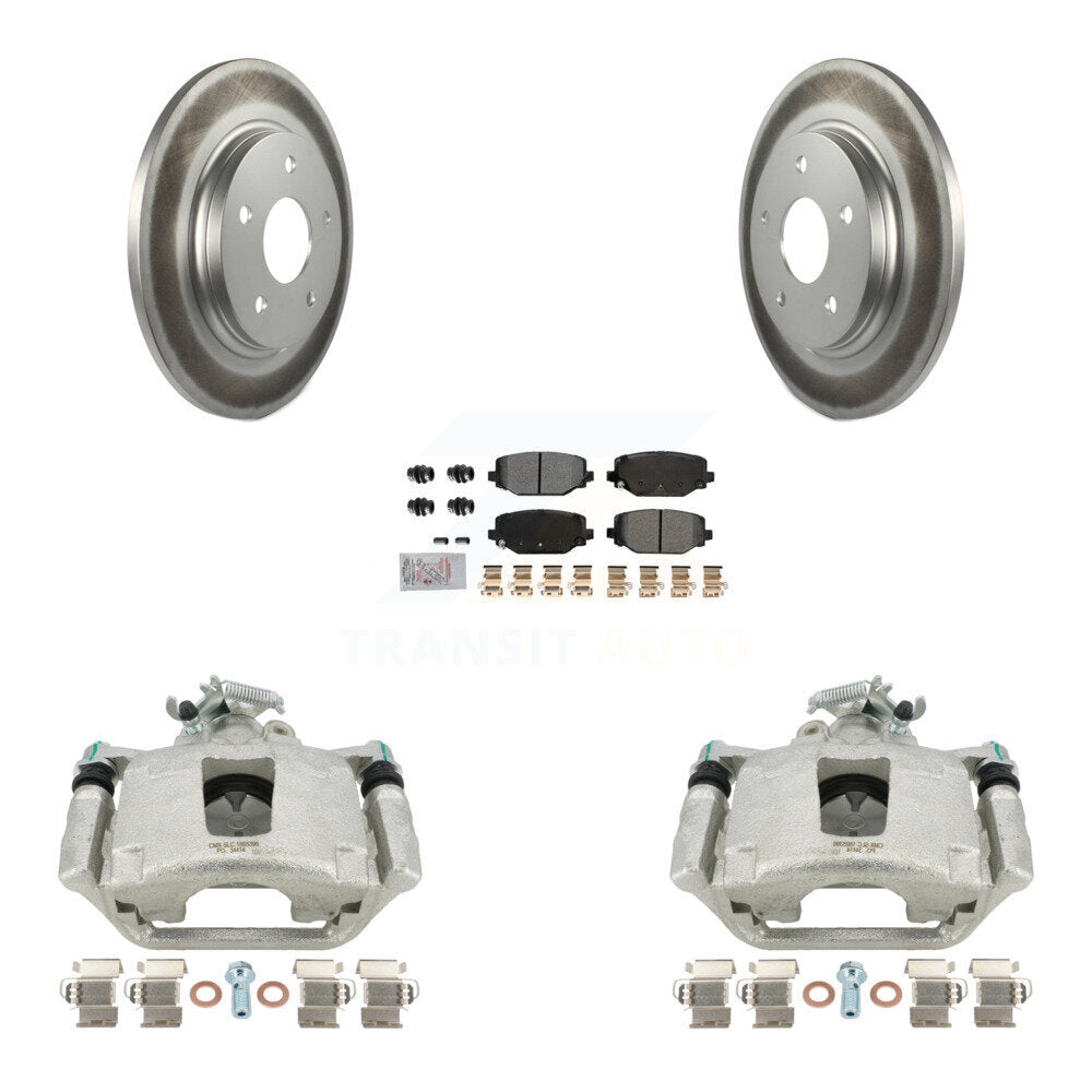 Transit Auto KCG-100946N Disc Brake Kit for 2017-2018 Dodge Grand Caravan - Rear product image