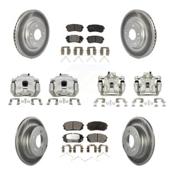Transit Auto KCG-100946P Disc Brake Kit for 2017-2019 Kia Optima - Front and Rear product image