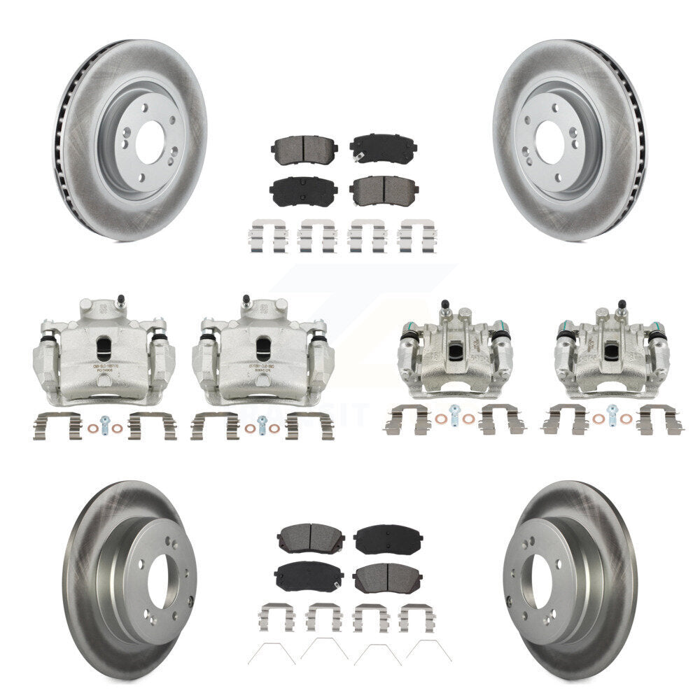 Transit Auto KCG-100946S Disc Brake Kit for 2016-2019 Kia Optima - Front and Rear product image