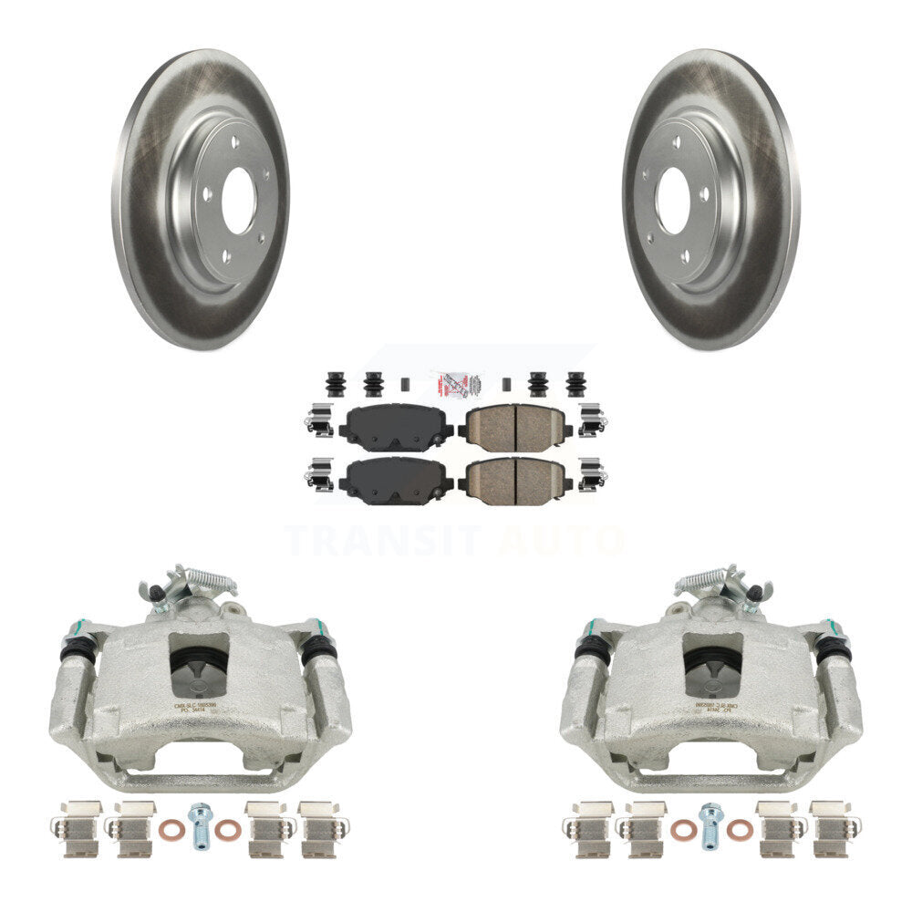 Transit Auto KCG-100947N Disc Brake Kit for 2017-2020 Dodge Grand Caravan - Rear product image