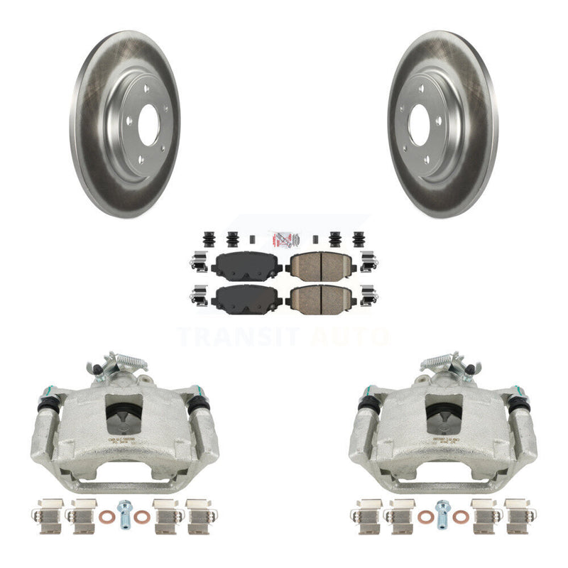 Transit Auto KCG-100947N Disc Brake Kit for 2017-2020 Dodge Grand Caravan - Rear product image