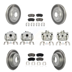 Transit Auto KCG-100947S Disc Brake Kit for 2017-2019 Kia Optima - Front and Rear product image