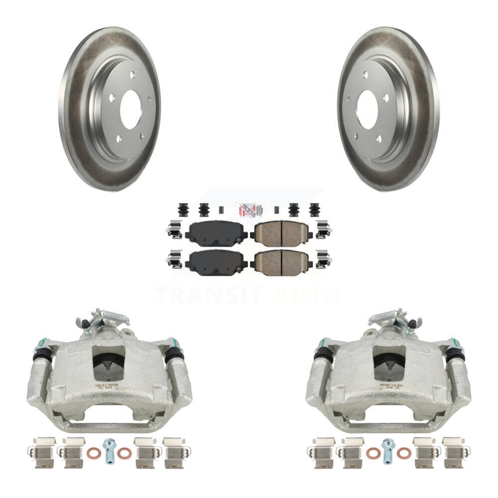 Transit Auto KCG-100948N Disc Brake Kit for 2017-2018 Dodge Grand Caravan - Rear product image