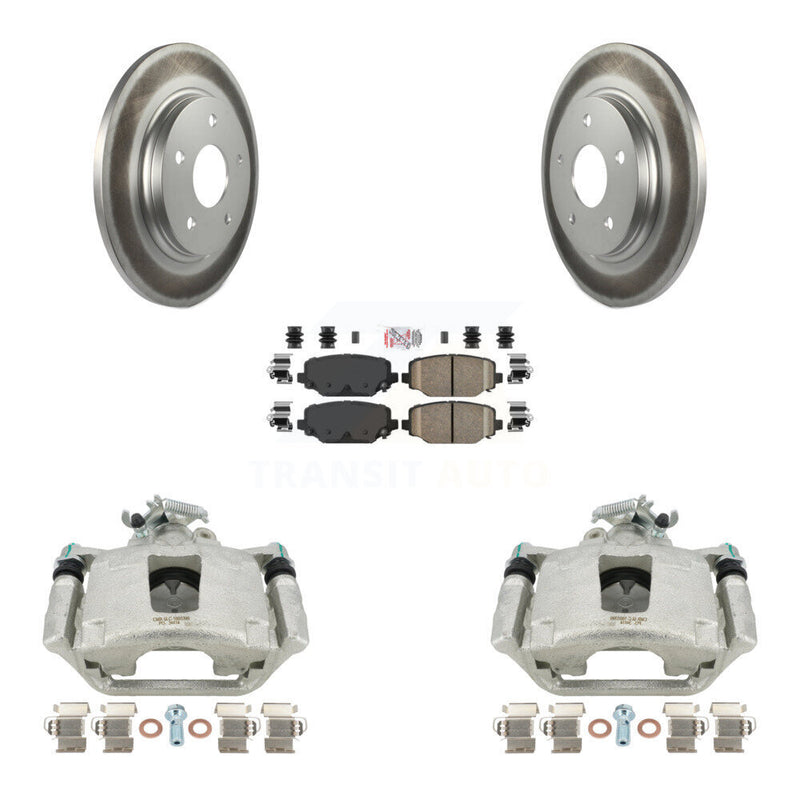 Transit Auto KCG-100948N Disc Brake Kit for 2017-2018 Dodge Grand Caravan - Rear product image